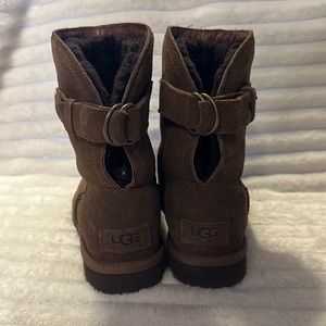 brown UGG boots, worn one time.
